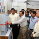 C K Mishra, additional secretary and mission director of the National Health Mission, flanked by other male officials at the inauguration of Vendigo at Nirman Bhawan.